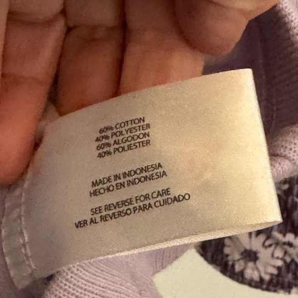 Orvis Women's Light Purple Quarter-Zip Sweater Size Large - Picture 4 of 4